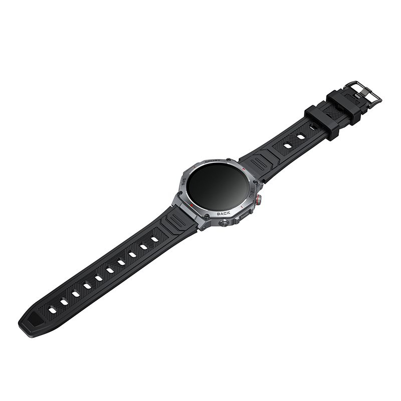 Smartwatch HOCO Y37 AMOLED GPS Apel Bluetooth 7 Zile Autonomie Negru [8]