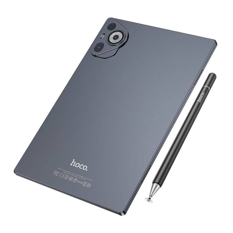 Tableta 10.1" 6GB/128GB Hoco HD Wi-Fi/4G/BT 5.0 Android 14 A15 metal gray [2]