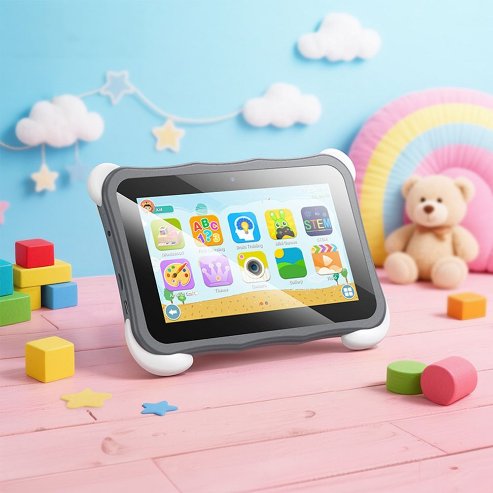 Tableta pentru copii 7,0" 4GB/32GB Hoco HD Wi-Fi Android 12 A16 gray [6]