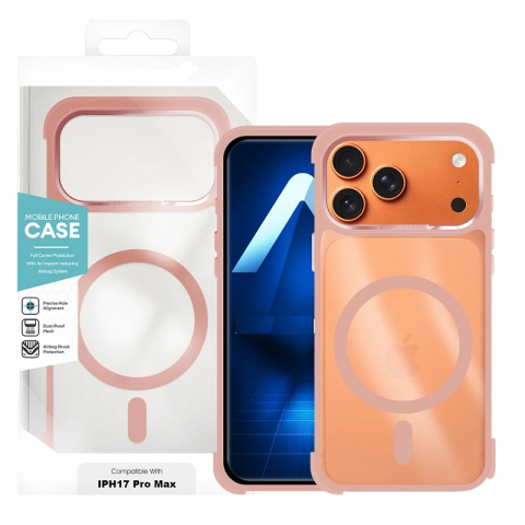 Huse Iphone 17 Pro Max - Husa Outshock Premium Silicone Pentru Iphone, Roz