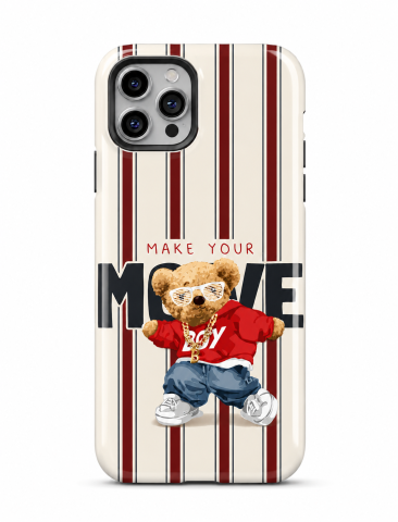 Huse TagOne - Husa TagOne Double Armor Pentru Iphone Magsafe Teddy – Make Your Move