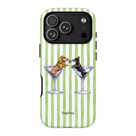 Huse Iphone 16 Pro - Husa Telefon TagOne Double Armor Magsafe Martini Dogs