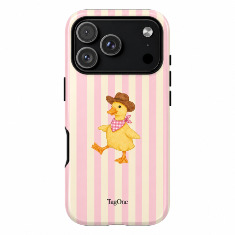 Husa Telefon TagOne Double Armor Magsafe Pink Cowboy Duck
