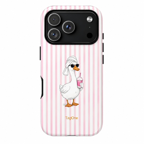 Huse Iphone 16 Pro - Husa Telefon TagOne Double Armor Magsafe Spa Day Goose