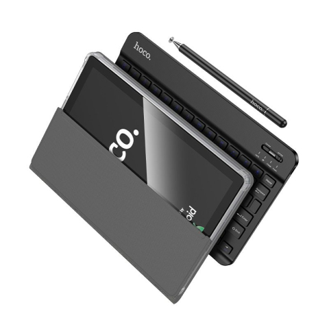 Tablete - Tableta 10.1" 6GB/128GB Hoco HD Wi-Fi/4G/BT 5.0 Android 14 A15 metal gray
