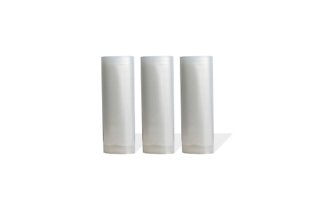 Articole bucatarie - Set 2 role pungi vidat gofrate, transparente, grosime 85 microni, preparare sau depozitare Sous Vide, dimensiuni 150x3000mm
