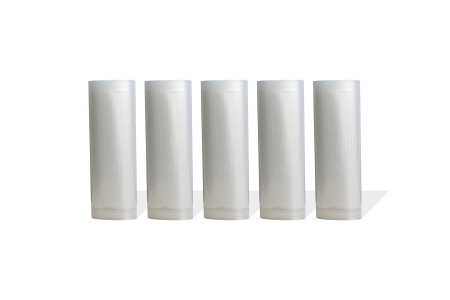 Articole bucatarie - Set 2 role pungi vidat gofrate, transparente, grosime 85 microni, preparare sau depozitare Sous Vide, dimensiuni 150x3000mm