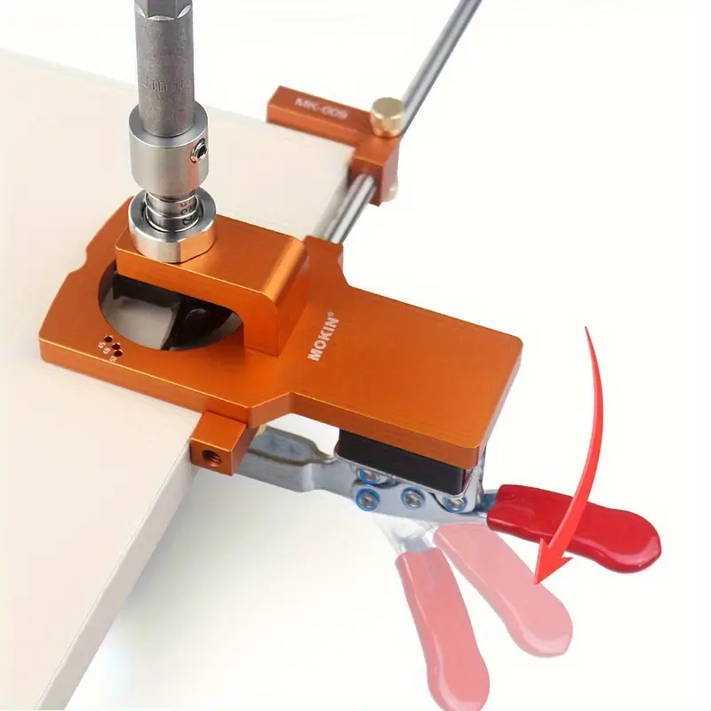 Dispozitiv cu șablon găurire găuri pt balamale Ø35mm DSGB 35 [3]