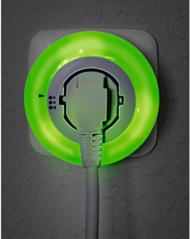 Hama Night Light cu Senzor & Priză | 3 Culori LED | Lumină de Orientare pentru Noapte [3]