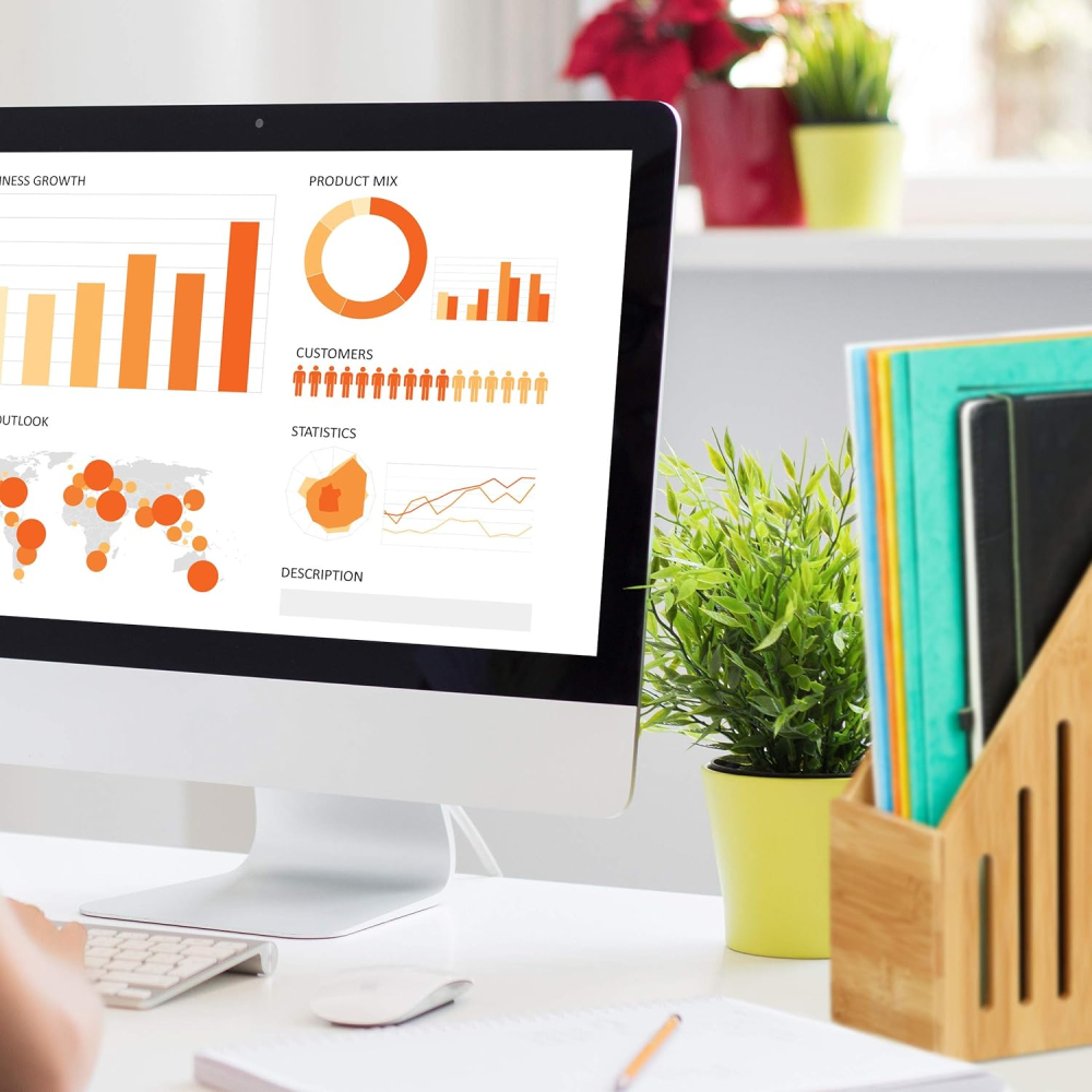 Suport Vertical pentru Reviste Relaxdays, din Bambus, Format A4 – Organizator Documente pentru Birou și Acasă, 30 x 10 x 26,5 cm, Natur [2]