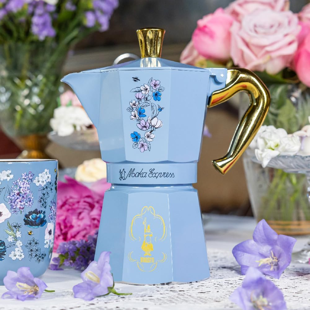Cafetieră Moka 6 Cești 270 ml Aluminiu – Ediție Bridgerton | Bialetti [4]