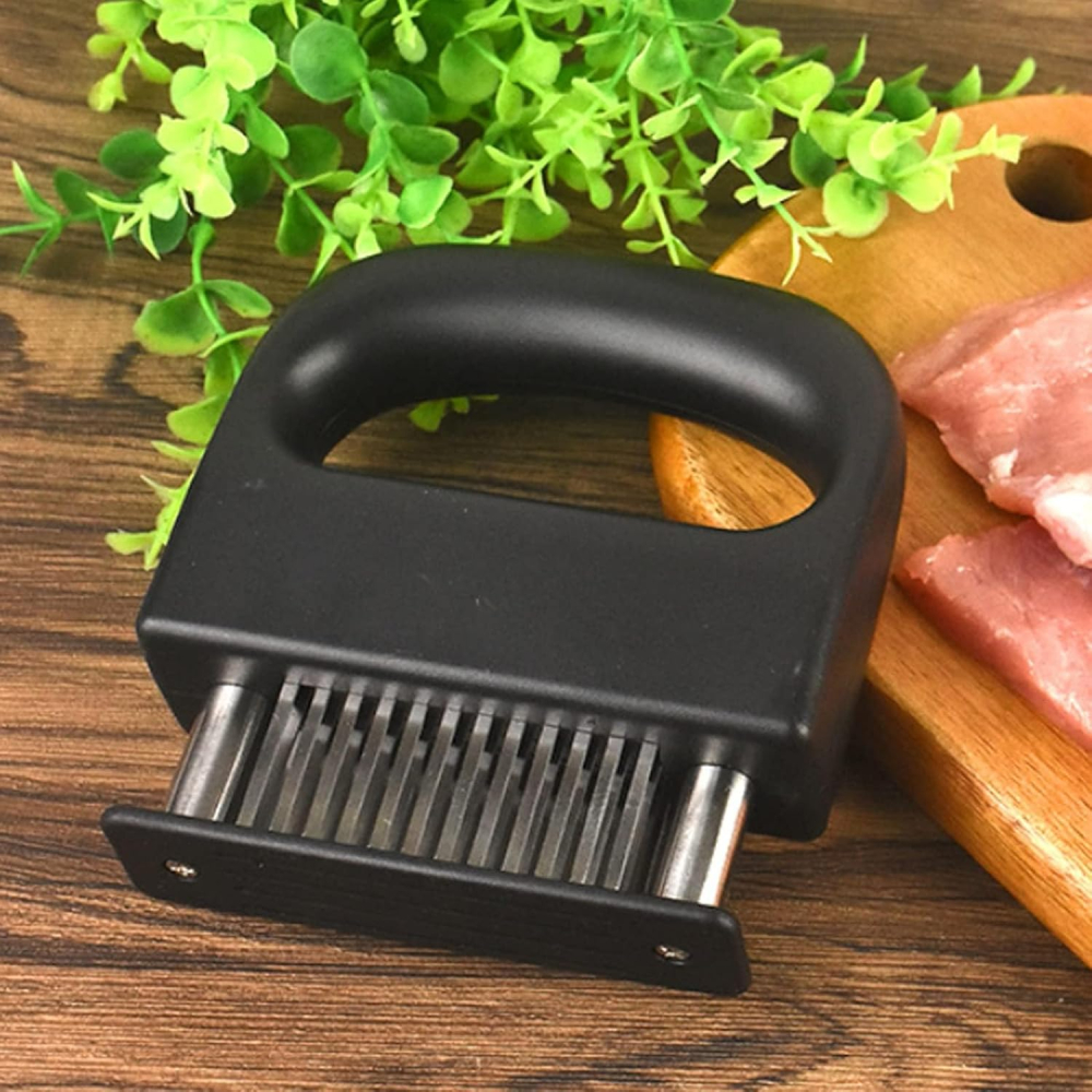 Bătător Carne 48 Lame Inox – Demontabil & Lavabil | Tenderizer Profesional [2]