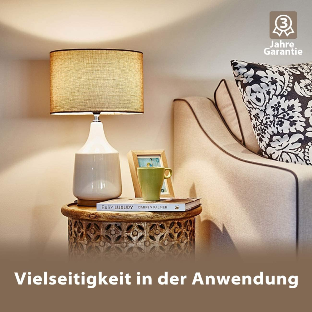 Bec LED E14 4W Filament P45 2700K Warm – Set 6 buc. | LVWIT [3]