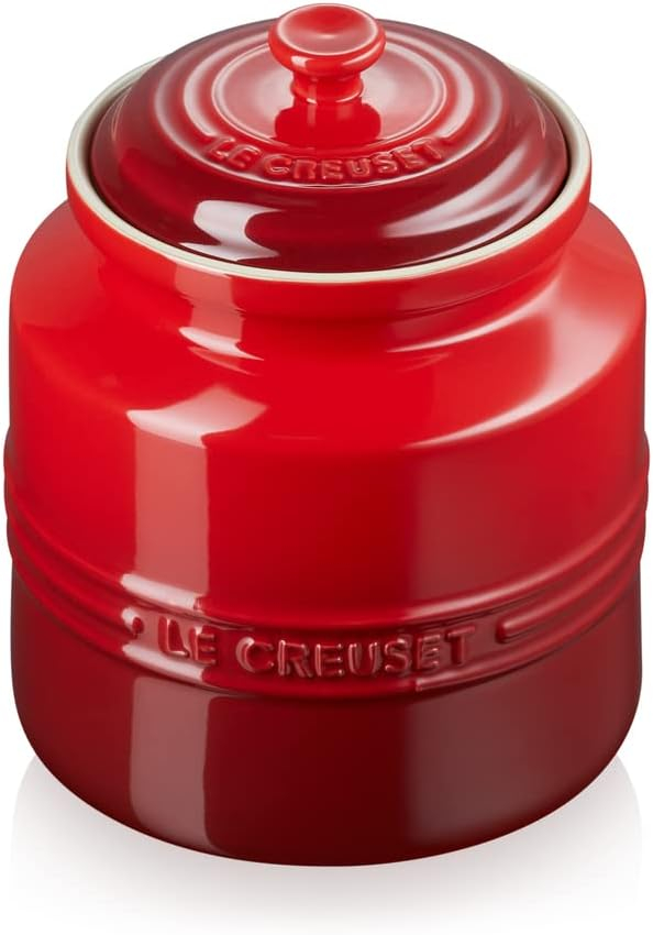 LE CREUSET Pastry Jar 2.4 L – Borcan Emetic Cherry Red, Stoneware [4]