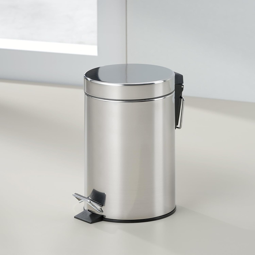 Coș Baie Inox 3L cu Închidere Silențioasă – Kela Stampa 21887 [2]