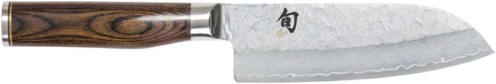 Cuțit Santoku Mic Kai Shun Premier Tim Mälzer, 14 cm – TDM-1727 | Damasc, Handmade, Cutie Cadou din Lemn [2]