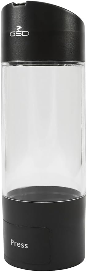 Dozator de Zahăr GSD 32026, Negru & Acrilic – Sugar Dispenser Modern, cu Dozare la Buton, 10 x 10 x 18 cm [4]