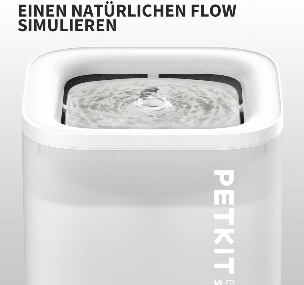 Fântână Apă Pisici/Câini 1.85 L cu LED & Pompă Silențioasă – PETKIT Cybertail [5]