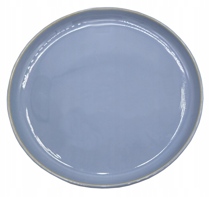 Farfurie plată pentru mic dejun, ceramică albastru deschis, 20 cm – rezistentă, elegantă, lavabilă la mașină & utilizabilă în cuptorul cu microunde SET 6 [2]