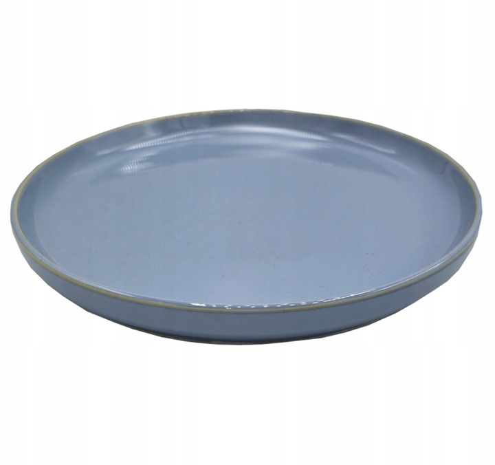 Farfurie plată pentru mic dejun, ceramică albastru deschis, 20 cm – rezistentă, elegantă, lavabilă la mașină & utilizabilă în cuptorul cu microunde SET 6 [3]