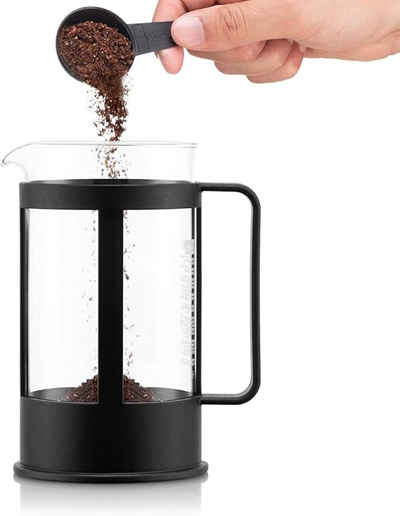 Bodum Kenya French Press 1L – Presă Cafea Borosilicată & Inox, Fabricată în Portugalia [2]