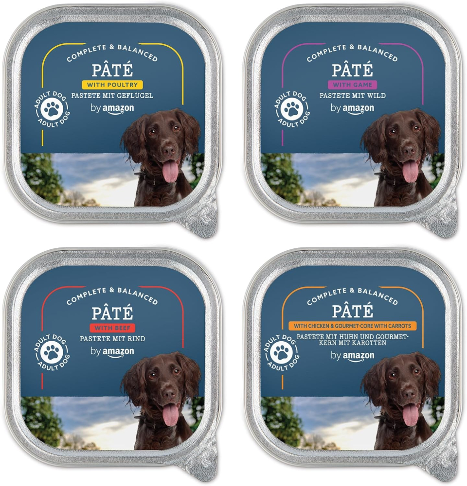 Hrană Umedă Câini by Amazon (fost Lifelong) – 20×300g, Pateu Mixt, Fără Aditivi Artificiali [4]