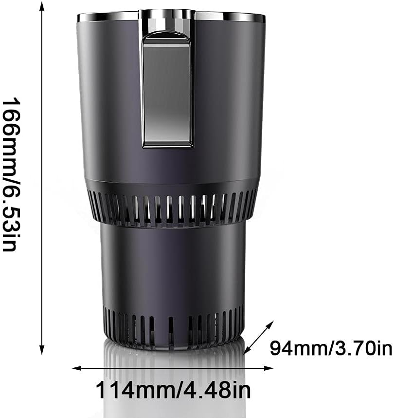 Încălzitor & Răcitor Auto pentru Băuturi – OPINCN 2-în-1, Afișaj LCD, 12V [3]