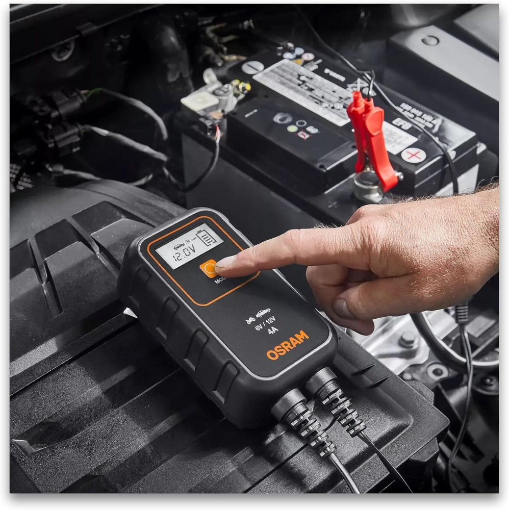 Încărcător Inteligent OSRAM BATTERYcharge 904, 4A, 6V/12V – Moto & Vehicule Mici [4]