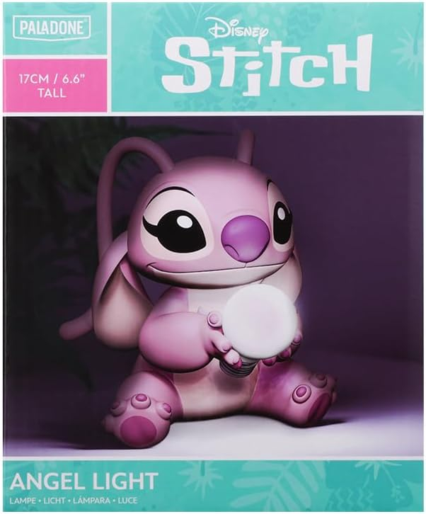 Lampă Angel Disney Lilo & Stitch, 16 cm – Paladone, Iluminare Caldă [6]
