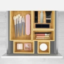 Organizator Cosmetice Bambus 5 Piese – Sansibar Sylt, Natural [2]