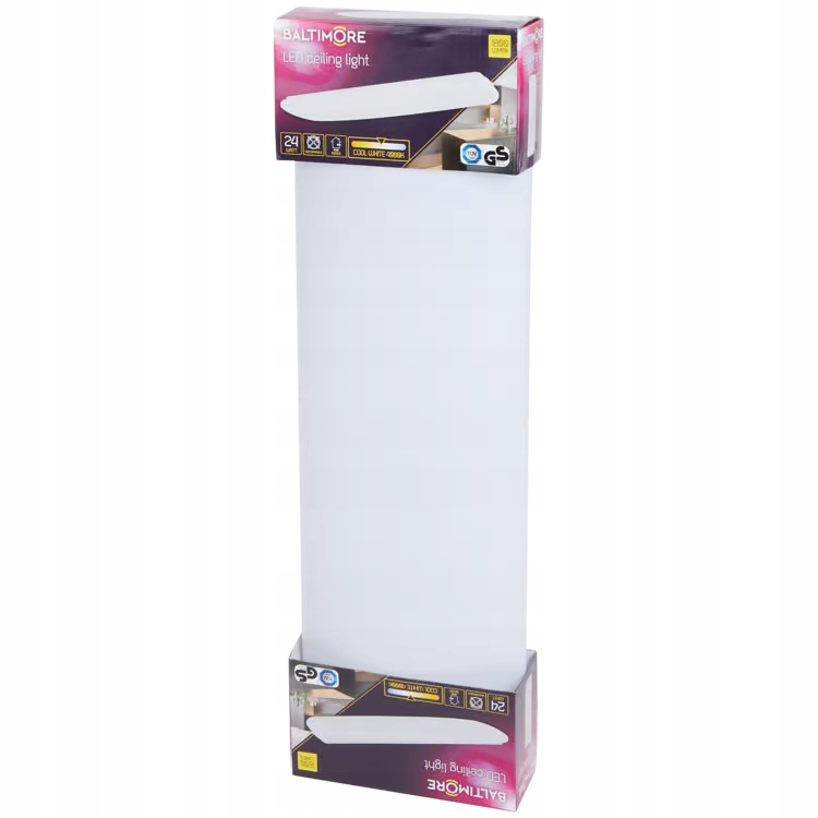 Plafonieră LED Baltimore 24W, 4000K, 1800lm, alb – Design modern și eficiență energetică [2]