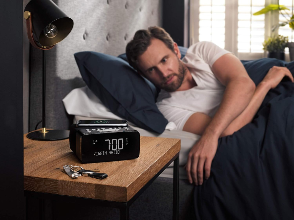 Radio Ceas Bluetooth DAB+ cu Încărcare Wireless Qi și Ecran CrystalVue+ Pure Siesta Charge – , Graphite [3]