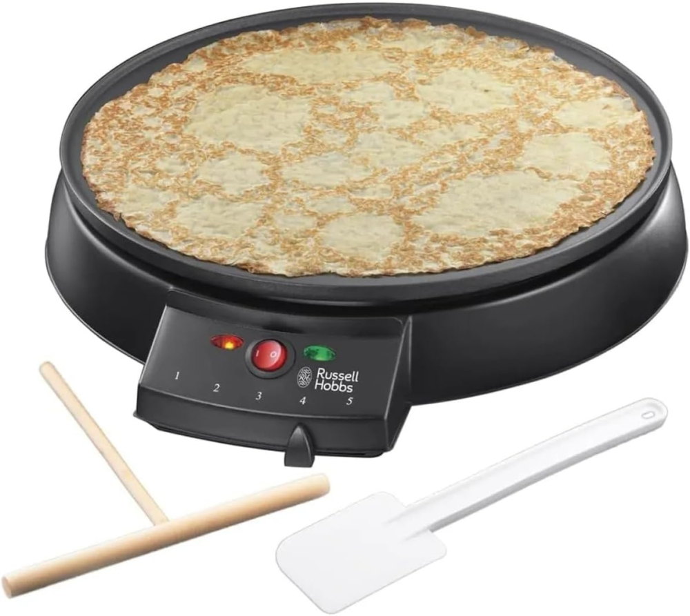 Russell Hobbs Fiesta - RESIGILAT – Aparat pentru clătite, pancakes și galettes, 1000 W, Ø30 cm [2]