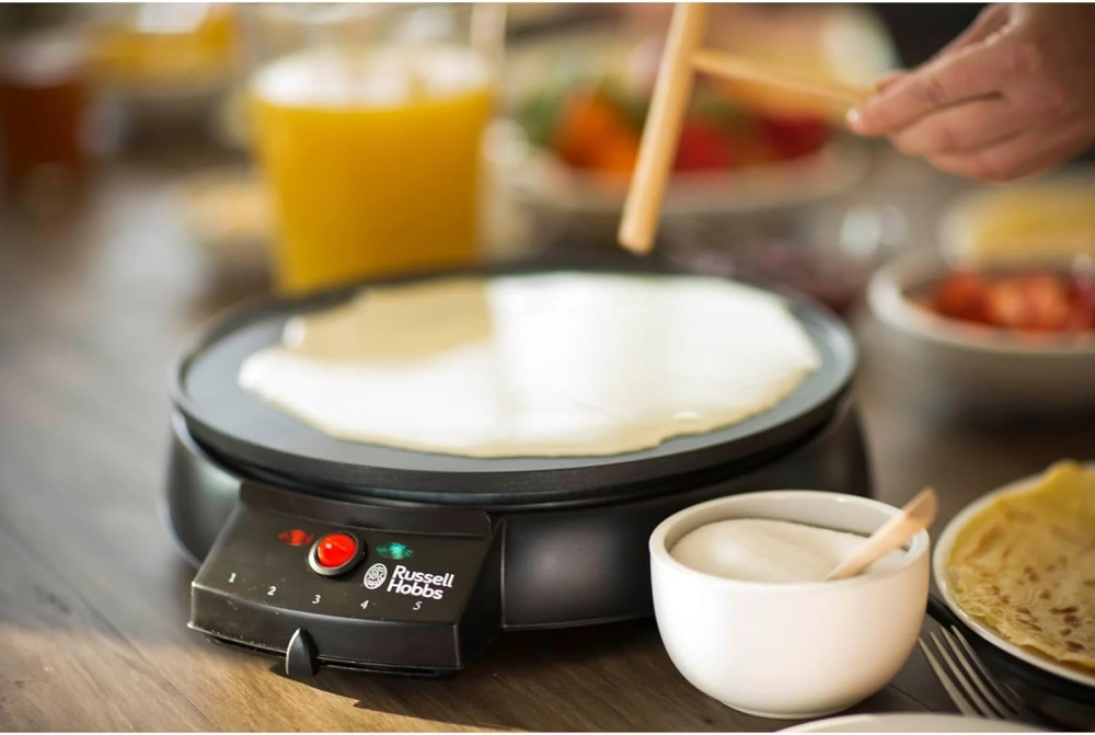 Russell Hobbs Fiesta - RESIGILAT – Aparat pentru clătite, pancakes și galettes, 1000 W, Ø30 cm [3]