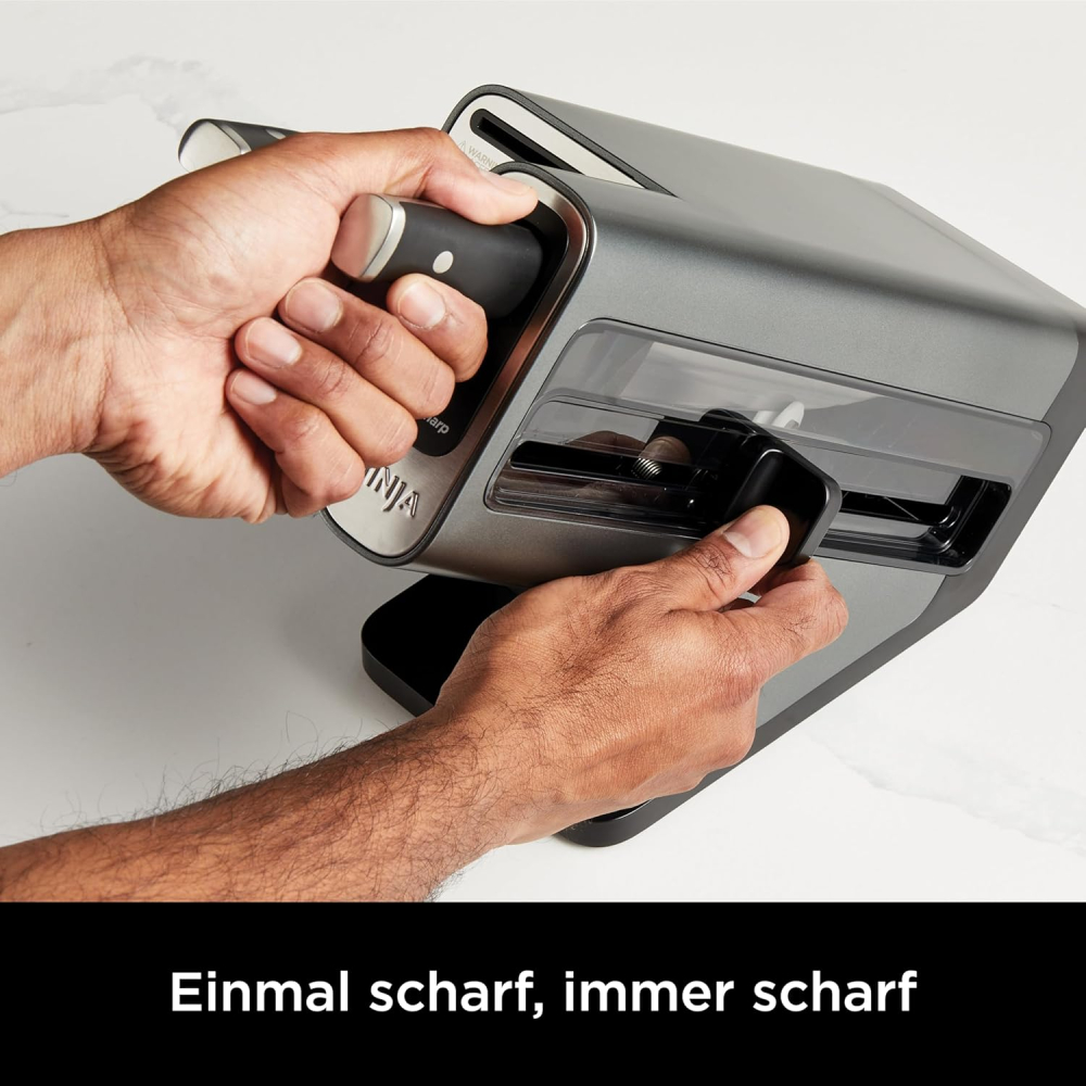 Set Cuțite Ninja Foodi StaySharp – Bloc cu Ascuțitor Integrat, 6 piese, Inox German [5]