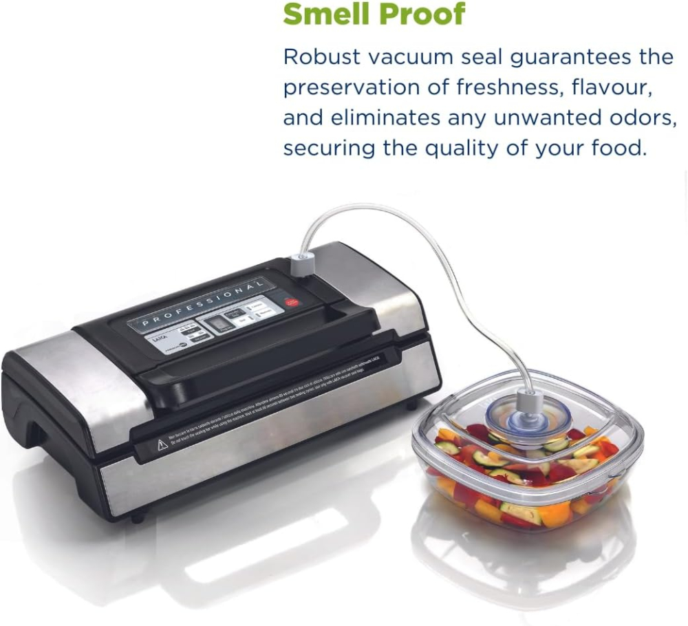 Set recipiente vidat pentru alimente 1 L și 2 L – compatibile Laica, BPA-Free [3]