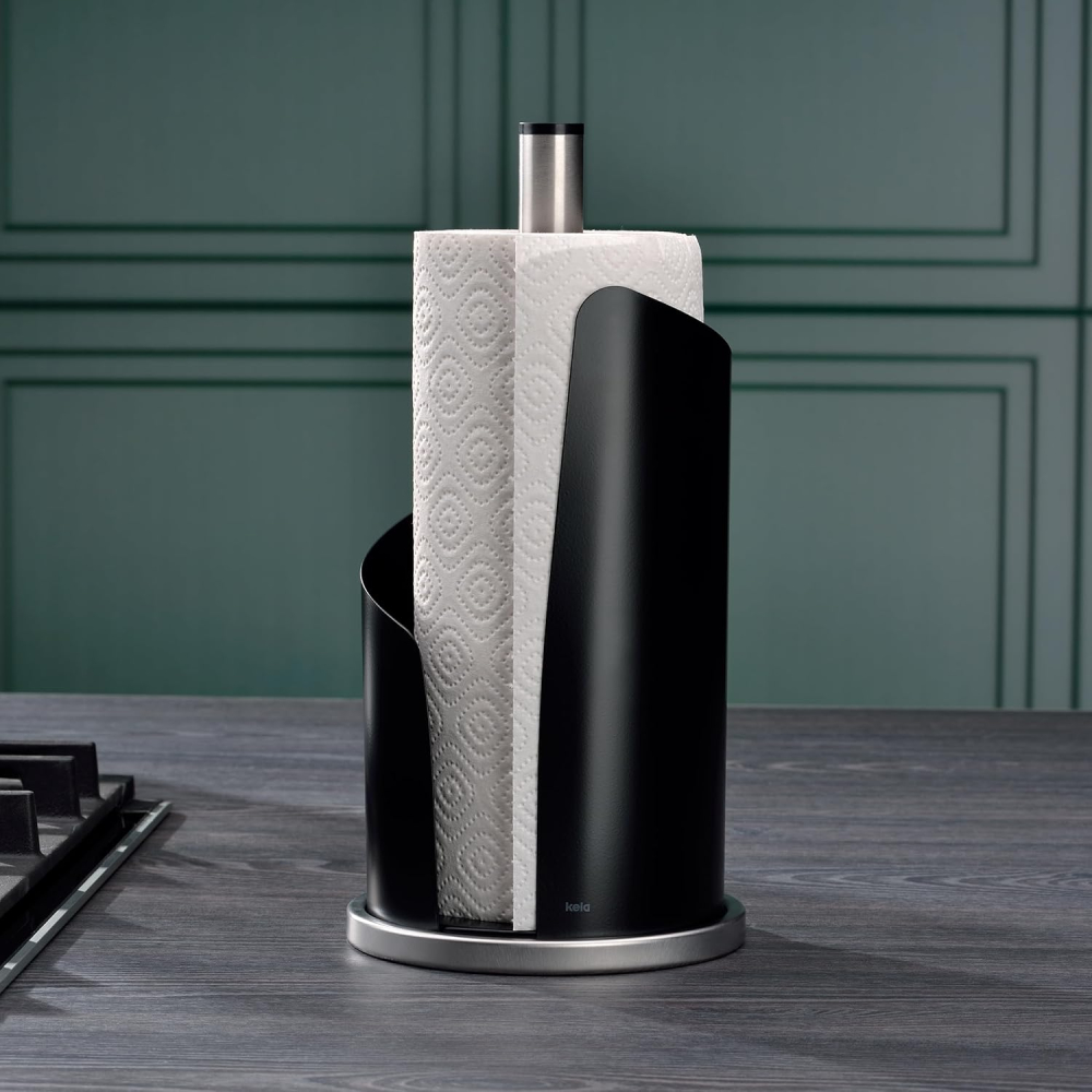 Kela Stella – Suport Prosop Bucătărie, Metal/Inox, 33 cm, Ø15 cm [2]