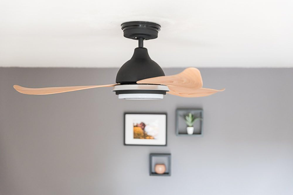 Ventilator de tavan Bayu cu iluminare LED reglabilă și telecomandă – 122 cm, ultra-silențios, eficient energetic [4]