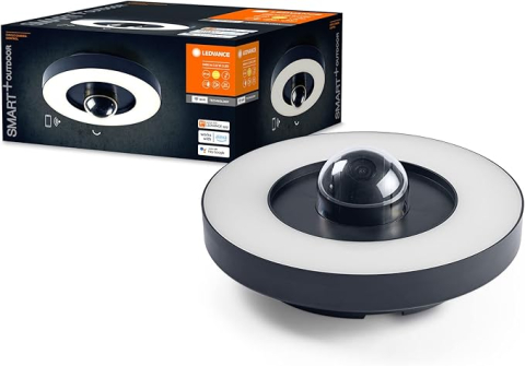 Lămpi și corpuri de iluminat - Aplica Smart Exterior cu Cameră & WiFi – LEDVANCE SMART+ 3000K, IP44