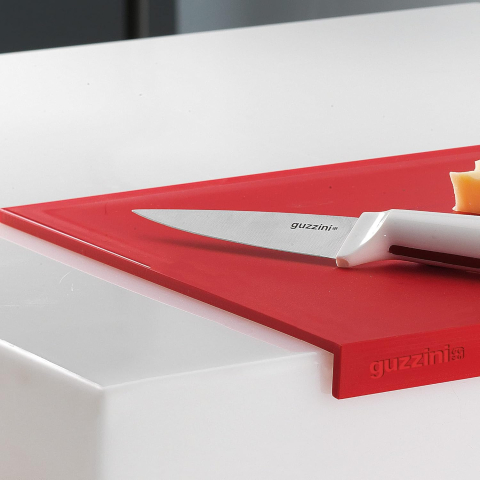 Tocător Guzzini Kitchen Active Design, 23 x 29,4 cm, Alb – PP & ABS, Made in Italy [2]