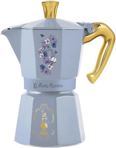 Cafetieră Moka 6 Cești 270 ml Aluminiu – Ediție Bridgerton | Bialetti [1]