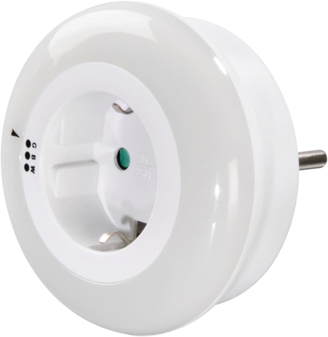 Noutăți - Hama Night Light cu Senzor & Priză | 3 Culori LED | Lumină de Orientare pentru Noapte