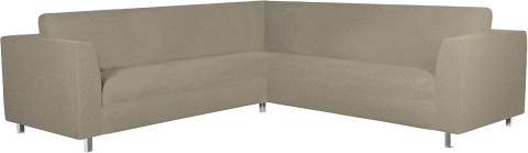 Pături și cuverturi - Husă Elastică pentru Canapea Italian Bed Linen Dahlia, Gri „Dove Grey” – Acoperire Completă, 350–450 cm