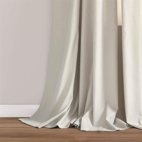 Draperii cu volane Lush Decor Lydia, set 2 bucăți, 40x84 inch – stil shabby chic/farmhouse [3]