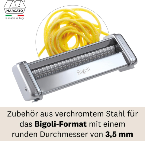 Accesoriu Bigoli/Pici Marcato pentru Atlas 150 – Oțel Cromat, Made in Italy [2]