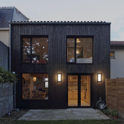 Aplica LED exterior  – Lumină Caldă 3000K, Modernă, Aluminiu + PC – Klighten [3]