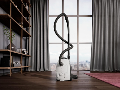 Aspirator cu Sac AEG Clean 5000, Putere Mare, Filtru Lavabil, 8.5 m Rază [3]