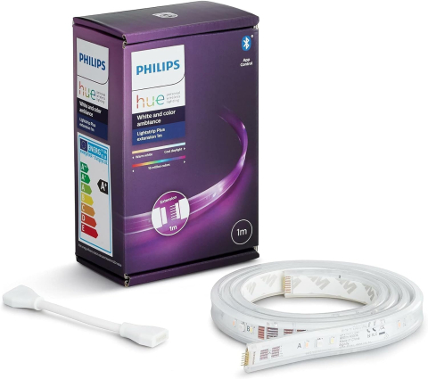 Lămpi și corpuri de iluminat - Bandă LED Lightstrip Plus 1m extindere | Philips Hue