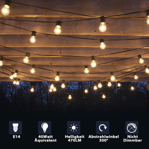 Bec LED E14 4W Filament P45 2700K Warm – Set 6 buc. | LVWIT [4]