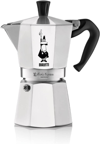 Bucătărie - Bialetti Moka Express 6 Cești – Espressor Italian din Aluminiu, Nou Resigilat